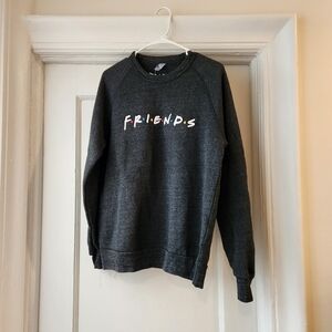 Charcoal Friends Crew Neck